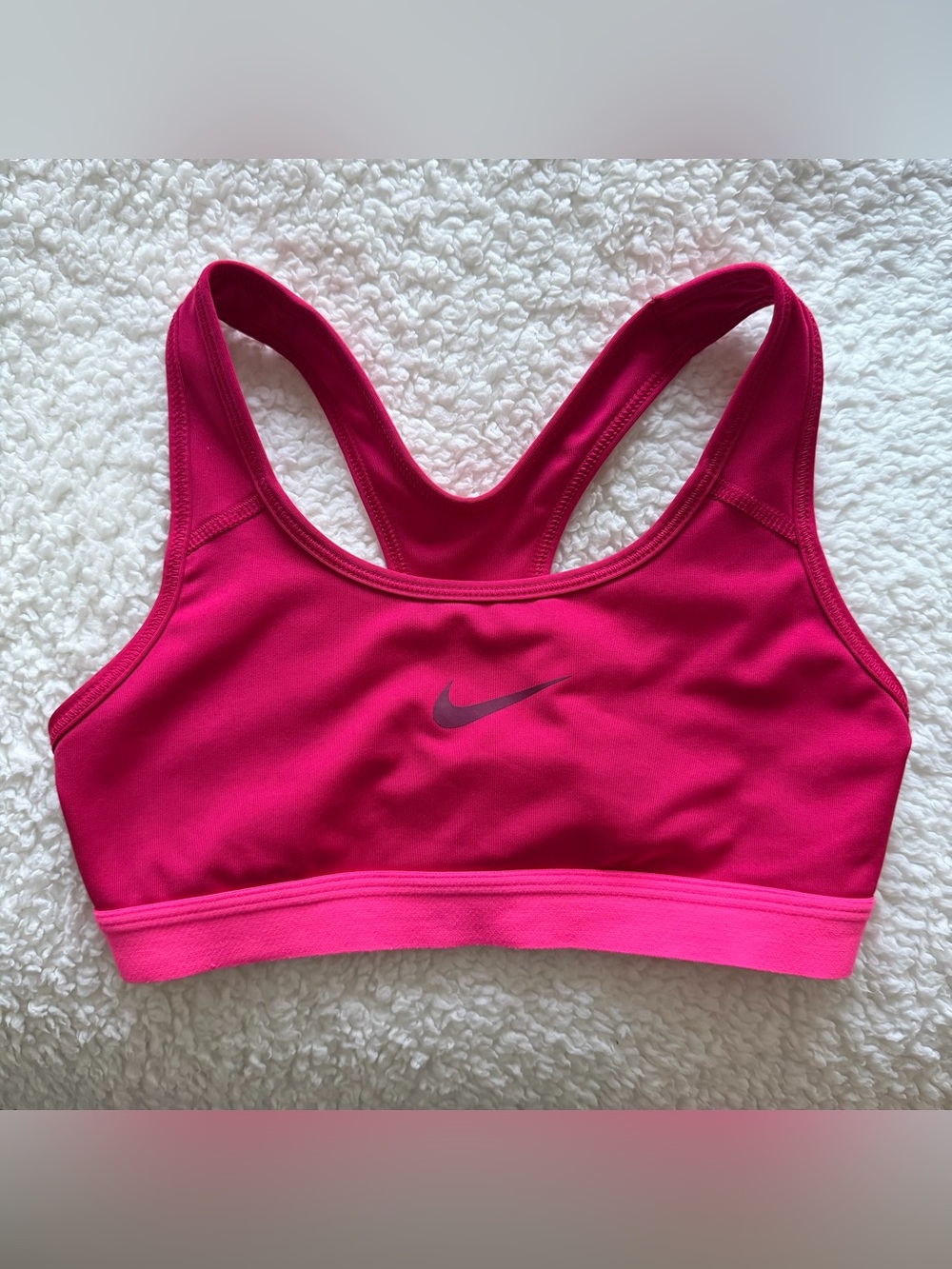Nike Hot Pink Racerback Sports Bra